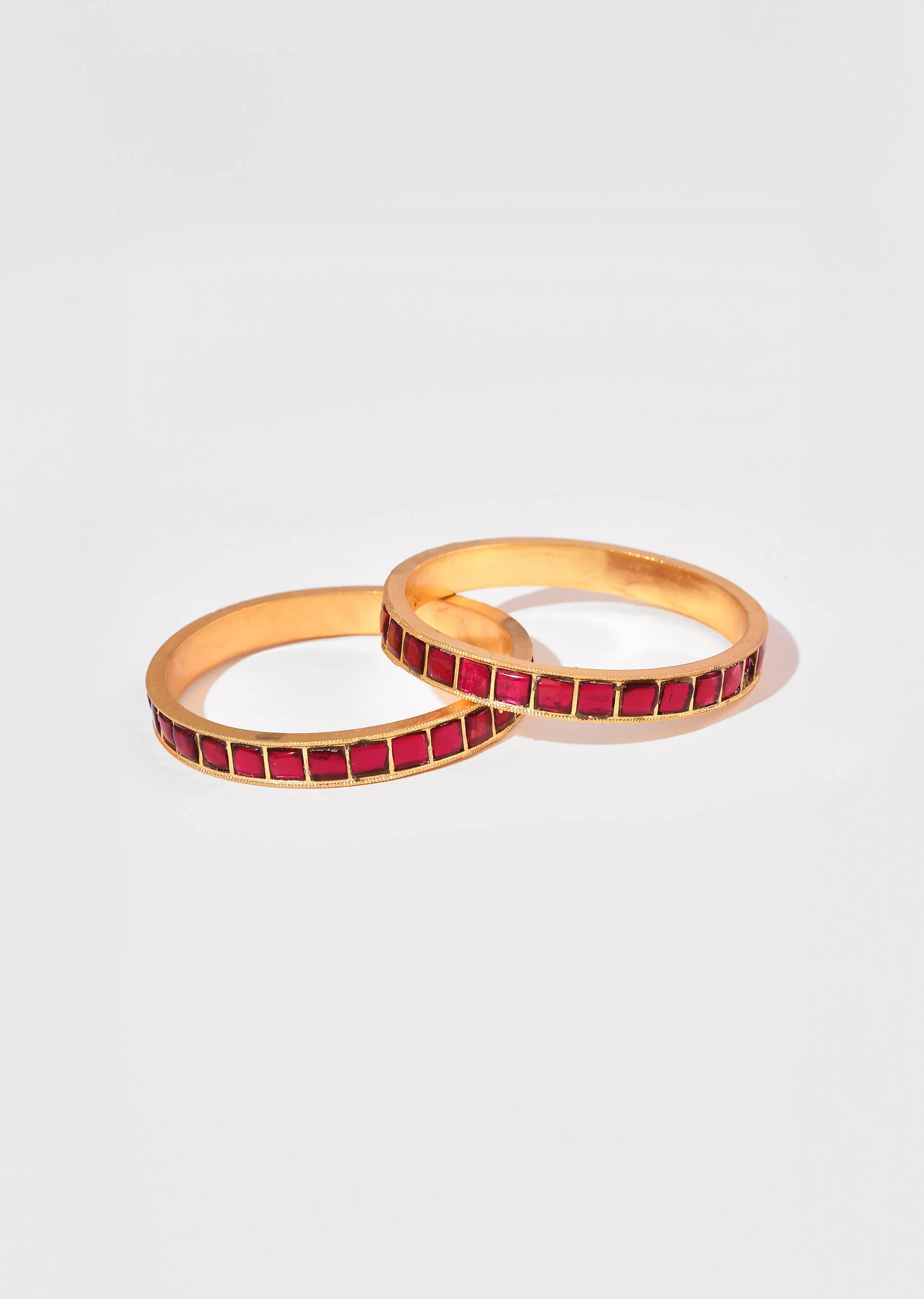 995-gold-and-red-kundan-bangle-set-of-two-2.webp Gold and Red Kundan Bangle Set of Two