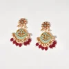 996-aqua-blue-earrings-with-pachi-kundan-2.webp Aqua Blue Earrings With Pachi Kundan